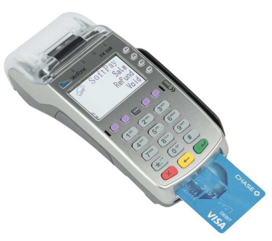 compact merchant terminal used to process credit cards Card Connect Paradise Clover Merchant Services Charge It Now