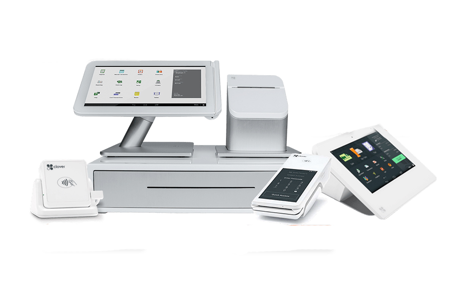 complete POS clover station for business Card Connect Paradise Clover Merchant Services Charge It Now